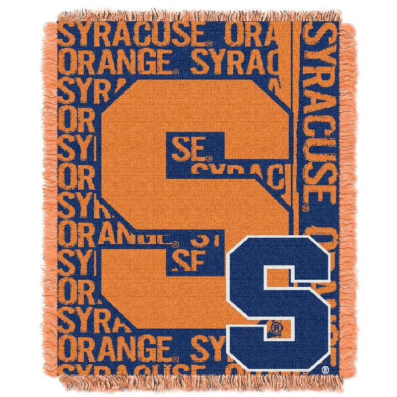 Fleece blankets for a cozy and plush textureCollege 019 Syracuse Double Play Throw