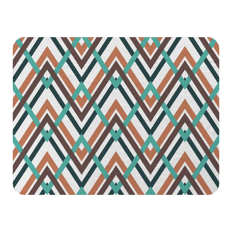 Bamboo fiber blankets with natural antibacterial propertiesColoured Geometric Zig Zag (Blanket) Bamboo fiber blankets with natural antibacterial propertiesColoured Geometric Zig Zag (Blanket)
