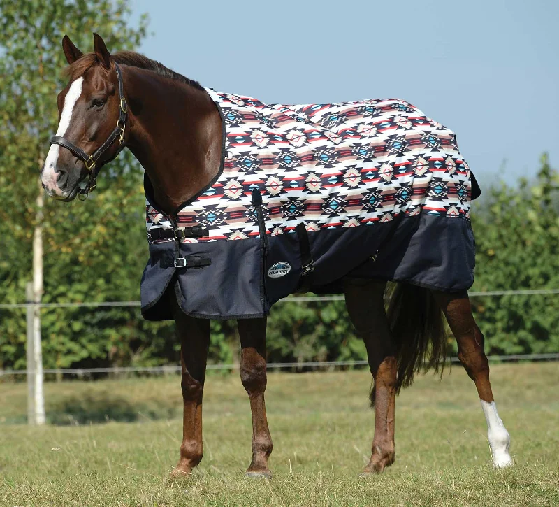 Cotton blankets for breathability and a lightweight feelWeatherBeeta ComFITec Essential Standard Neck Horse Turnout Blanket, Diamond Navajo Cotton blankets for breathability and a lightweight feelWeatherBeeta ComFITec Essential Standard Neck Horse Turnout Blanket, Diamond Navajo
