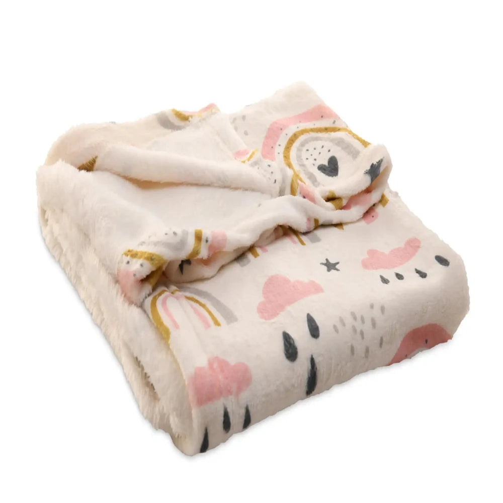 Rayon from bamboo blankets for a silky and breathable feelBaby & Kids Printed Blanket (100x130 CM) Rayon from bamboo blankets for a silky and breathable feelBaby & Kids Printed Blanket (100x130 CM)