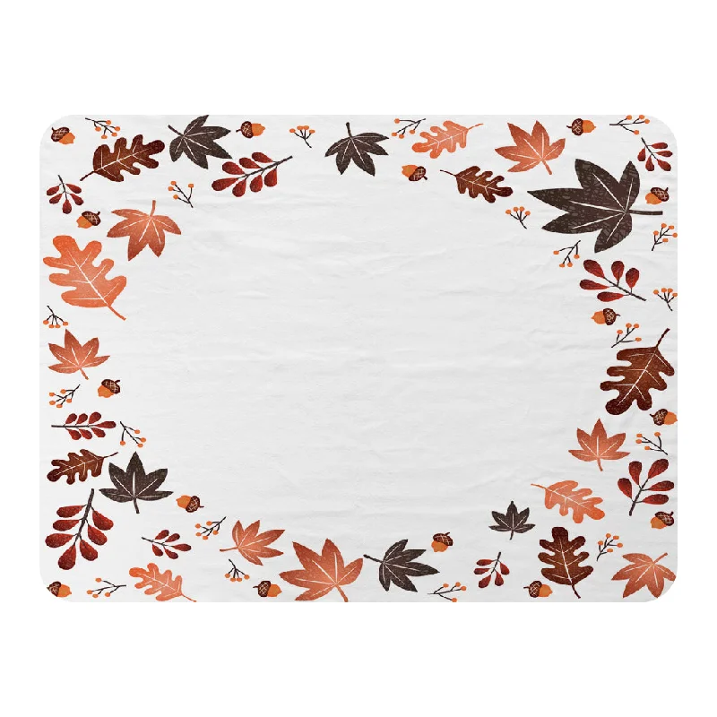 Fleece blankets for a cozy and plush textureDecorative Autumn (Blanket)