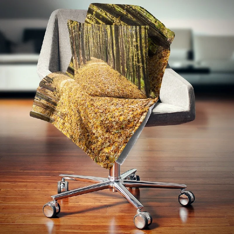Acrylic blankets for a soft and affordable alternativeDesignart 'Dense Autumn Forest Woods' Modern Forest Throw Blanket Acrylic blankets for a soft and affordable alternativeDesignart 'Dense Autumn Forest Woods' Modern Forest Throw Blanket