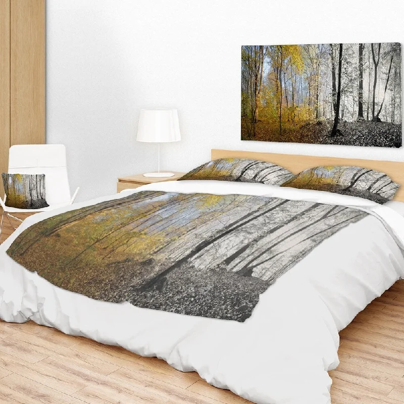 Mohair blankets with a unique sheen and softnessDesignart 'Yellow Morning in Forest Panorama' Landscape Fleece Throw Blanket Mohair blankets with a unique sheen and softnessDesignart 'Yellow Morning in Forest Panorama' Landscape Fleece Throw Blanket