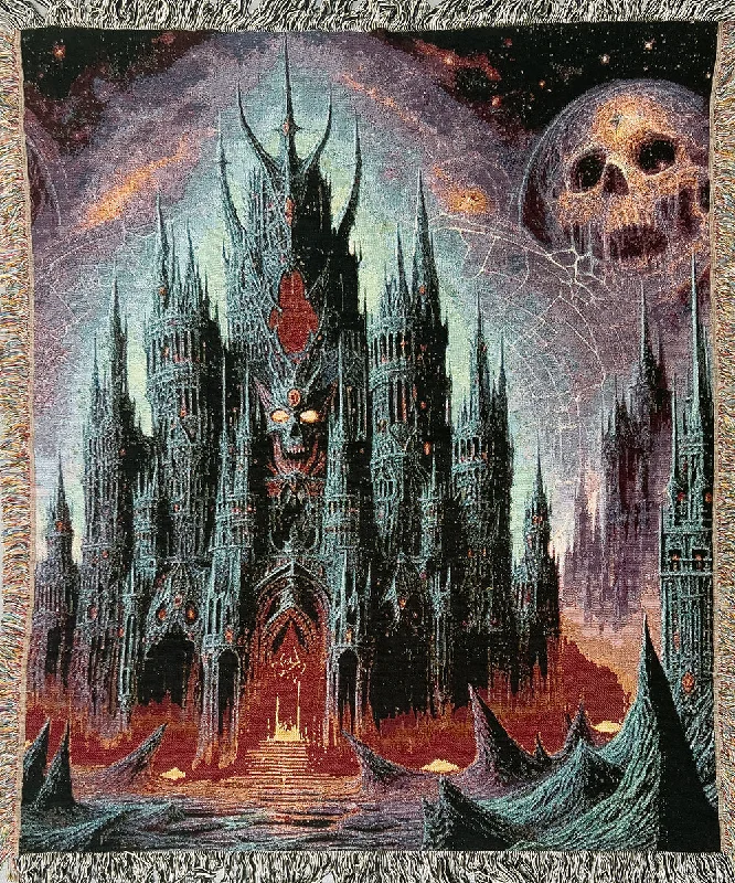 King - size blankets to cover large beds comfortablyDoom Castle Blanket