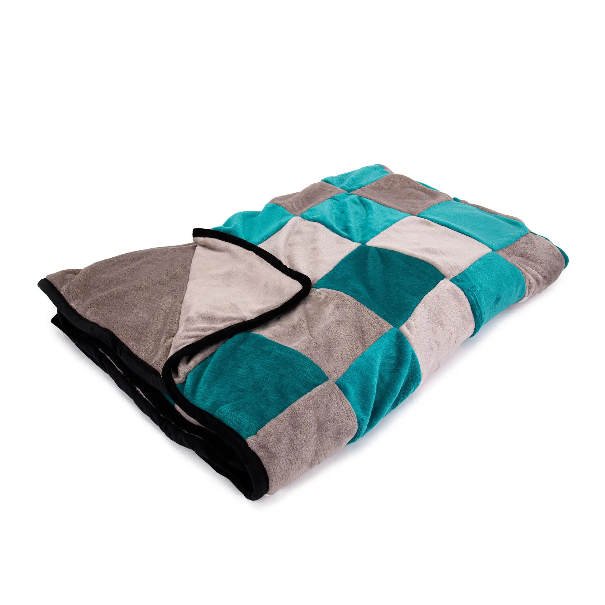Turquoise & Mocha with Mocha back