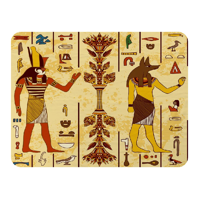 Wool blankets with natural warmth and insulationEgyptian Drawings (Blanket)