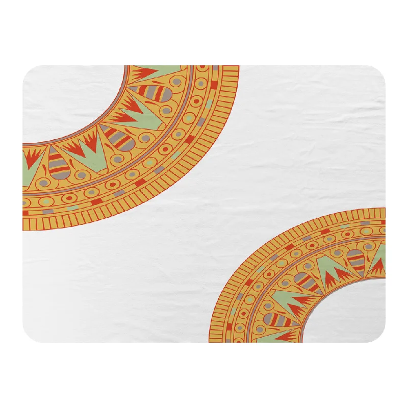 Queen - size blankets for standard - sized bedsEgyptian Hieroglyphs (Blanket)