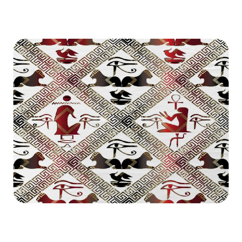 Microfiber blankets that are durable and easy to care forEgyptian Hieroglyphs in Red & Black (Blanket) Microfiber blankets that are durable and easy to care forEgyptian Hieroglyphs in Red & Black (Blanket)