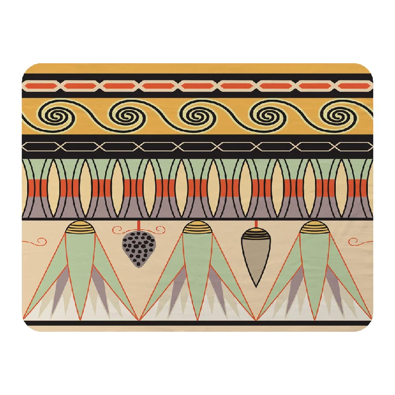 Wool blankets with natural warmth and insulationEgyptian pattern (Blanket)