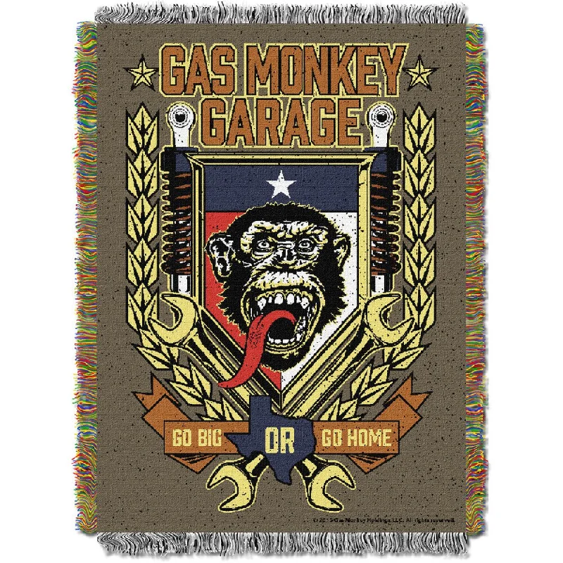 King - size blankets to cover large beds comfortablyENT 051 Gas Monkey Garage Tongue Swag Tapestry Throw King - size blankets to cover large beds comfortablyENT 051 Gas Monkey Garage Tongue Swag Tapestry Throw