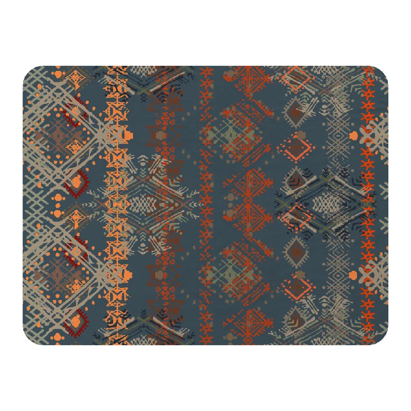 King - size blankets to cover large beds comfortablyEthnic boho distressed pattern (Blanket) King - size blankets to cover large beds comfortablyEthnic boho distressed pattern (Blanket)