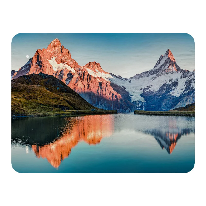 Mohair blankets with a unique sheen and softnessFantastic evening panorama of Bachalp lake (Blanket) Mohair blankets with a unique sheen and softnessFantastic evening panorama of Bachalp lake (Blanket)