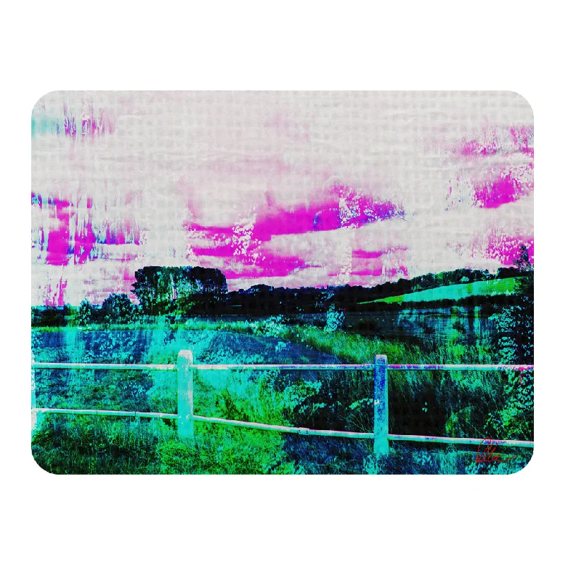 King - size blankets to cover large beds comfortablyfluorescent countryside (Blanket) King - size blankets to cover large beds comfortablyfluorescent countryside (Blanket)