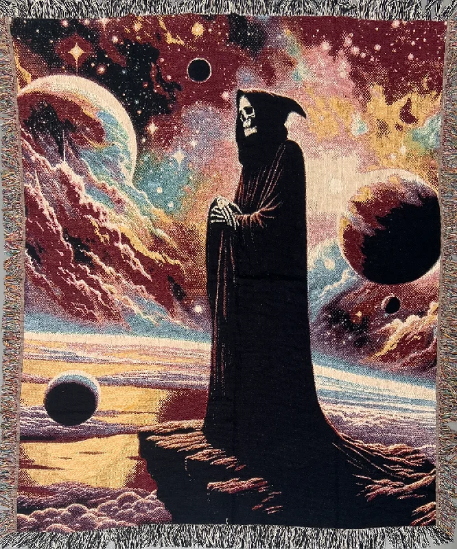 Queen - size blankets for standard - sized bedsGalactic Reaper Blanket