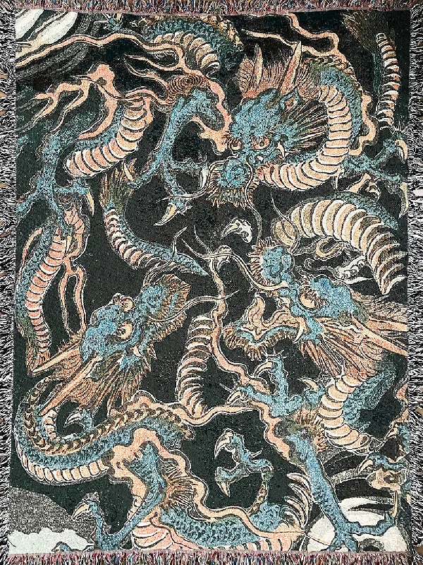Microfiber blankets that are durable and easy to care forKuniyoshi Dragons Blanket Microfiber blankets that are durable and easy to care forKuniyoshi Dragons Blanket