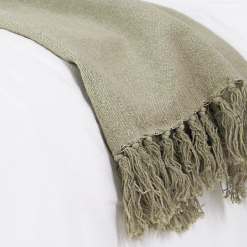 Cashmere blankets for ultimate softness and luxuryLinen Cotton Throws