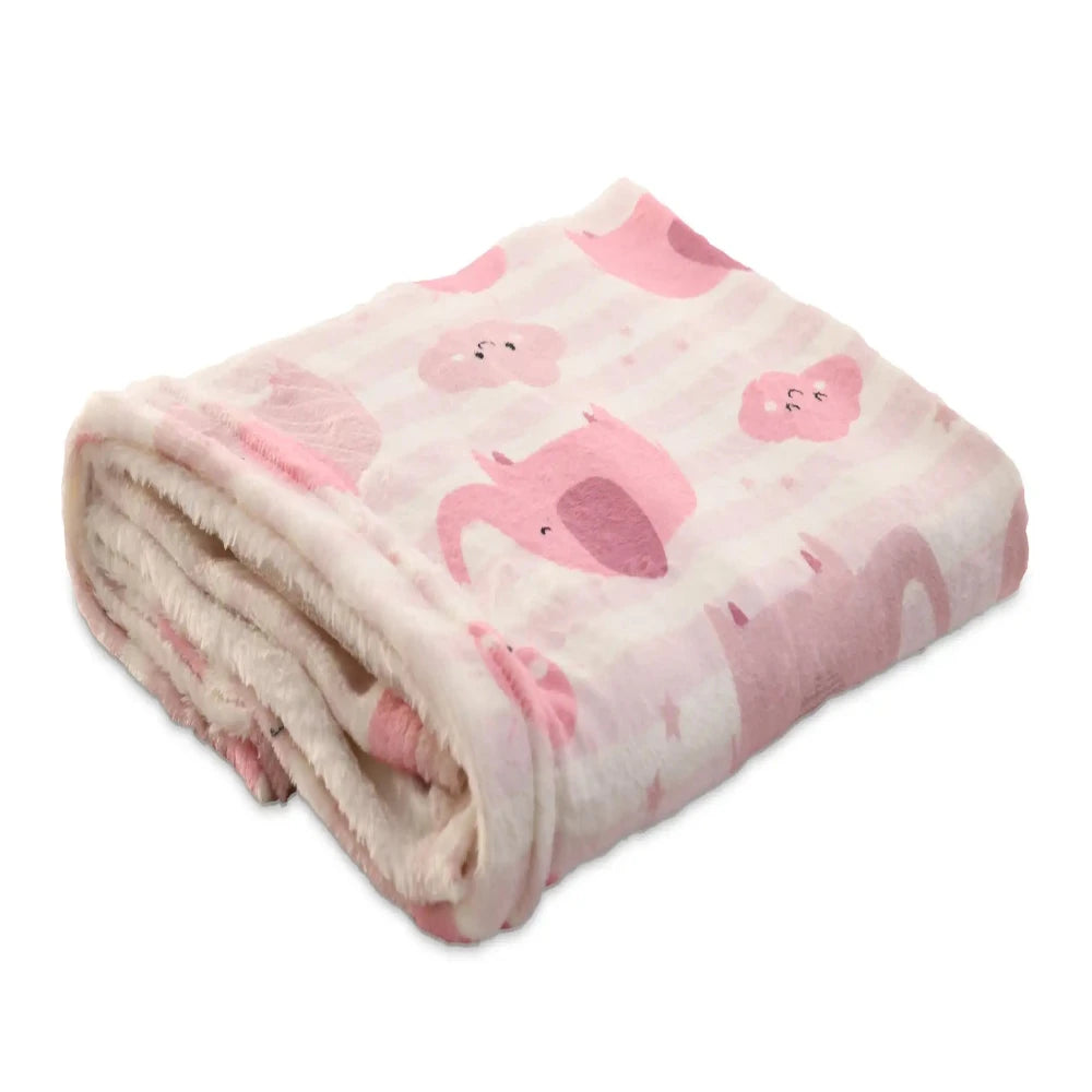 Rayon from bamboo blankets for a silky and breathable feelBaby & Kids Printed Blanket (75x100 CM) Rayon from bamboo blankets for a silky and breathable feelBaby & Kids Printed Blanket (75x100 CM)