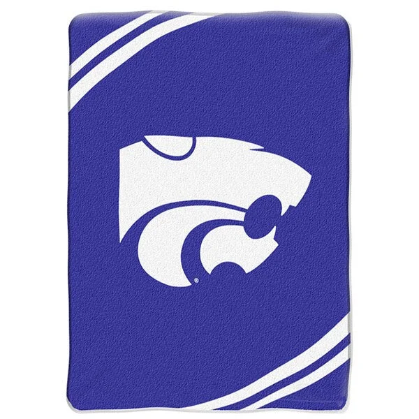 Synthetic fiber blend blankets for a budget - friendly choiceNCAA Kansas State University Wildcats Raschel Force Throw Synthetic fiber blend blankets for a budget - friendly choiceNCAA Kansas State University Wildcats Raschel Force Throw