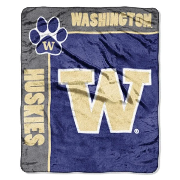 Queen - size blankets for standard - sized bedsNCAA Raschel University of Washington Huskies School Spirit Throw Queen - size blankets for standard - sized bedsNCAA Raschel University of Washington Huskies School Spirit Throw