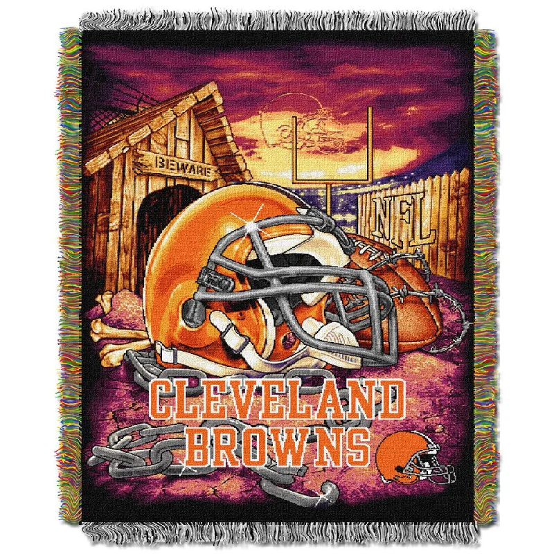 Synthetic fiber blend blankets for a budget - friendly choiceNFL Cleveland Browns Woven Tapestry Throw Synthetic fiber blend blankets for a budget - friendly choiceNFL Cleveland Browns Woven Tapestry Throw