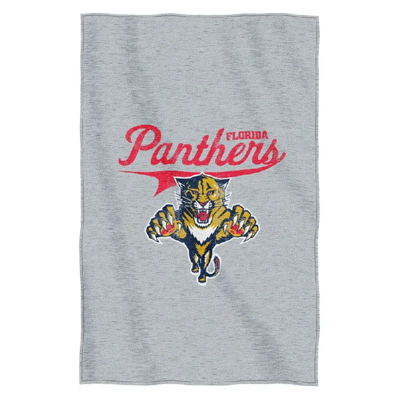 Fleece blankets for a cozy and plush textureNHL 100 Panthers Sweatshirt Throw