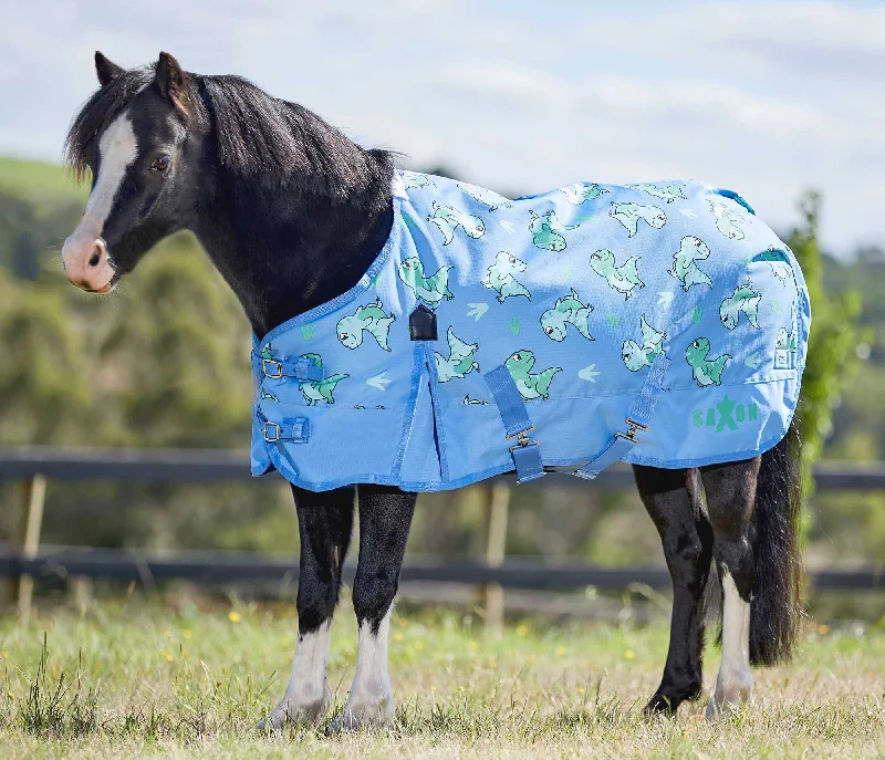 Linen blankets with a rustic and textured lookSaxon Pony 600 Denier Standard Neck Turnout Sheet Linen blankets with a rustic and textured lookSaxon Pony 600 Denier Standard Neck Turnout Sheet