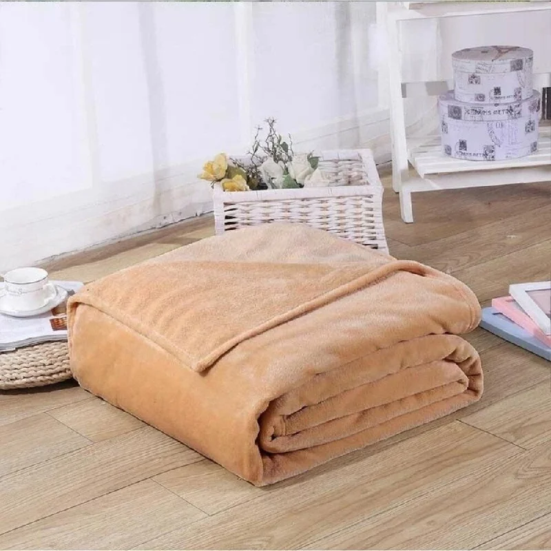 Linen blankets with a rustic and textured lookTaupe Flannel Fleece Throw Blanket 50" x 60" Linen blankets with a rustic and textured lookTaupe Flannel Fleece Throw Blanket 50" x 60"