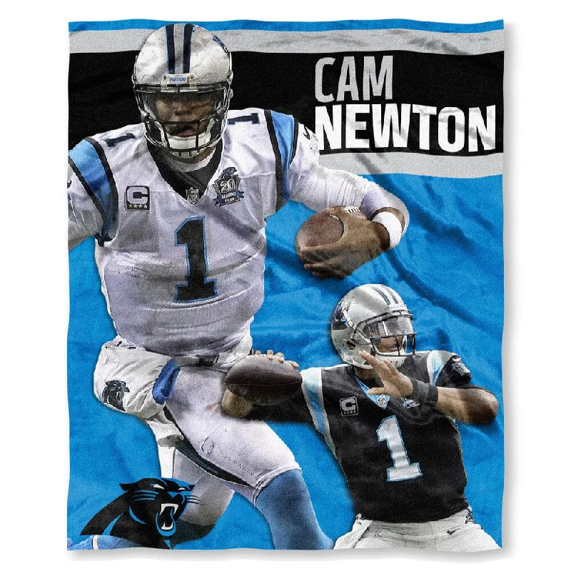 Cotton blankets for breathability and a lightweight feelThe Northwest Co NFL 575 Panthers Cam Newton Silk Touch Throw Cotton blankets for breathability and a lightweight feelThe Northwest Co NFL 575 Panthers Cam Newton Silk Touch Throw