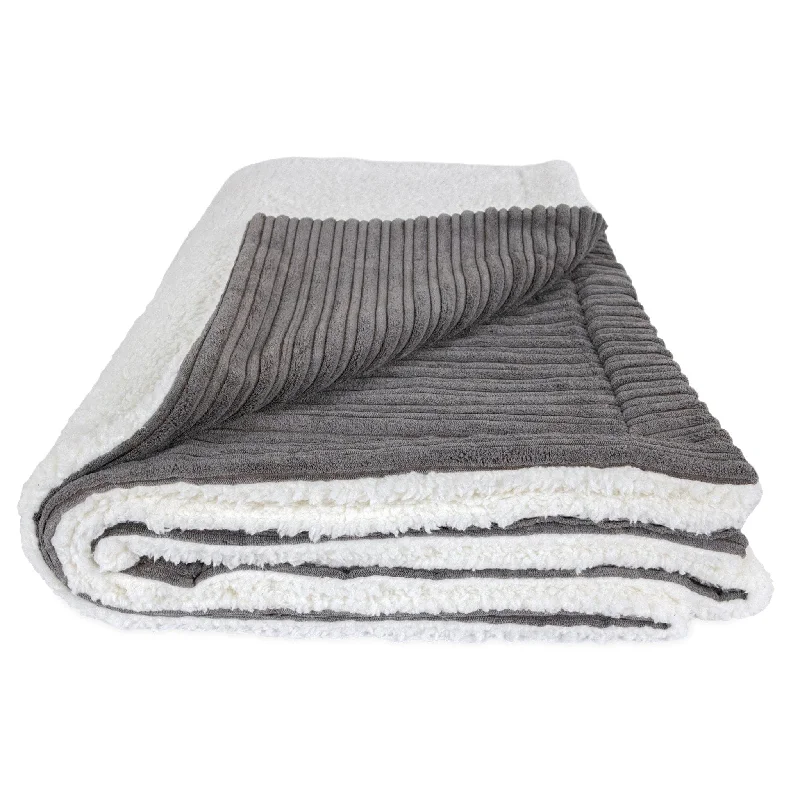 Cashmere blankets for ultimate softness and luxuryXL Terry Corduroy Throw Blanket