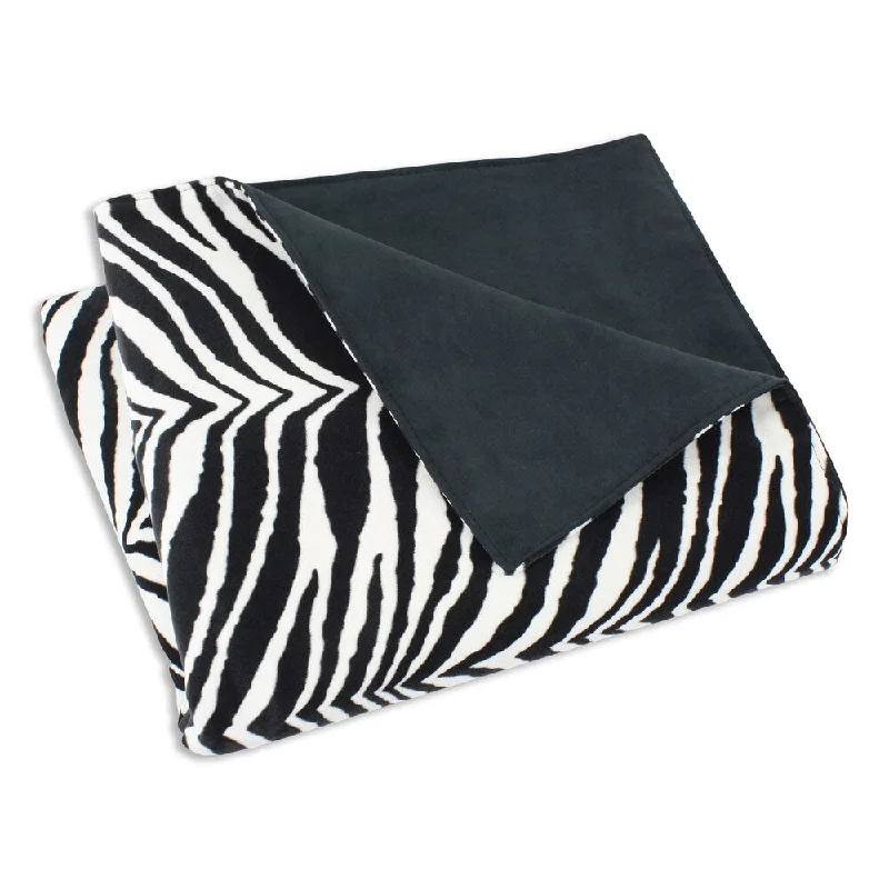Cashmere blankets for ultimate softness and luxuryZebra Super Soft Throw Blanket