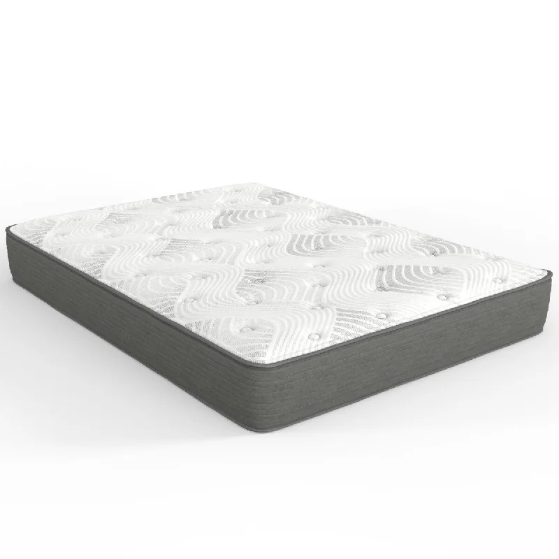 Wool - filled mattresses for natural insulation and moisture - wicking10" Hybrid Medium Gel Infused Convoluted Foam Mattress Wool - filled mattresses for natural insulation and moisture - wicking10" Hybrid Medium Gel Infused Convoluted Foam Mattress