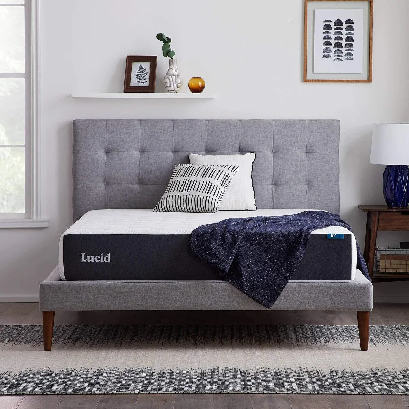 Polyester - foam mattresses for budget - friendly options10 Inch Memory Foam Mattress, Firm Feel, Bamboo Charcoal and Gel Infusion, Hypoallergenic, Bed in a Box, Pressure Relief, Full Polyester - foam mattresses for budget - friendly options10 Inch Memory Foam Mattress, Firm Feel, Bamboo Charcoal and Gel Infusion, Hypoallergenic, Bed in a Box, Pressure Relief, Full