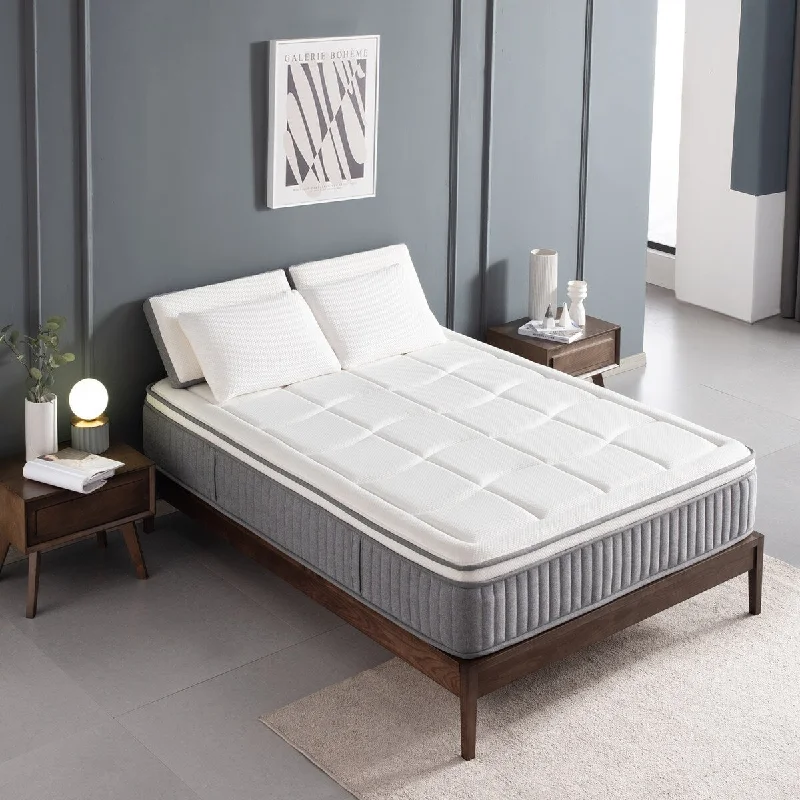 King - size mattresses for spacious master bedrooms12-Inch Euro Top Hybrid Mattress, Gel Memory Foam, Pocket Spring, Cool Sleep (Full) King - size mattresses for spacious master bedrooms12-Inch Euro Top Hybrid Mattress, Gel Memory Foam, Pocket Spring, Cool Sleep (Full)