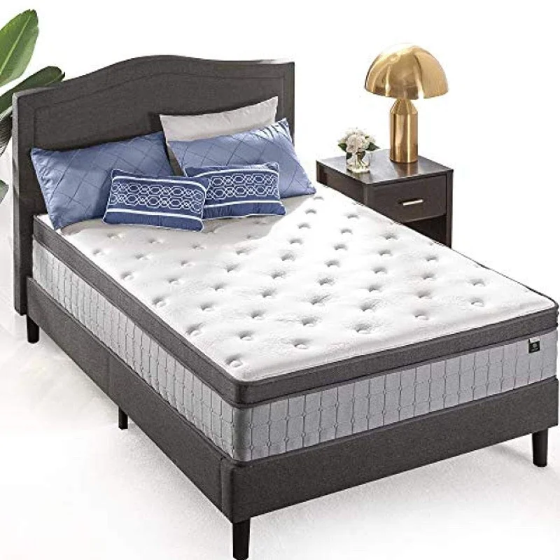 Bamboo - charcoal infused mattresses for odor absorption13 Inch Comfort Support Cooling Gel Hybrid Mattress, Tight Top Innerspring Mattress, Motion Isolating Pocket Springs Bamboo - charcoal infused mattresses for odor absorption13 Inch Comfort Support Cooling Gel Hybrid Mattress, Tight Top Innerspring Mattress, Motion Isolating Pocket Springs