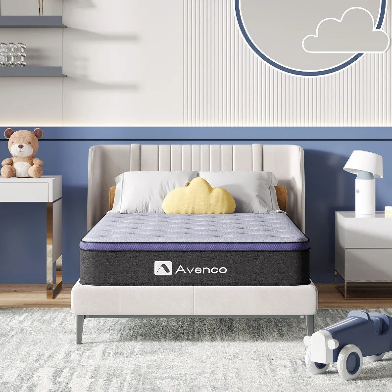 Natural latex and organic cotton blend mattressesAvenco 12 Inch Medium Firm Hybrid Mattress Mattress in a Box Natural latex and organic cotton blend mattressesAvenco 12 Inch Medium Firm Hybrid Mattress Mattress in a Box