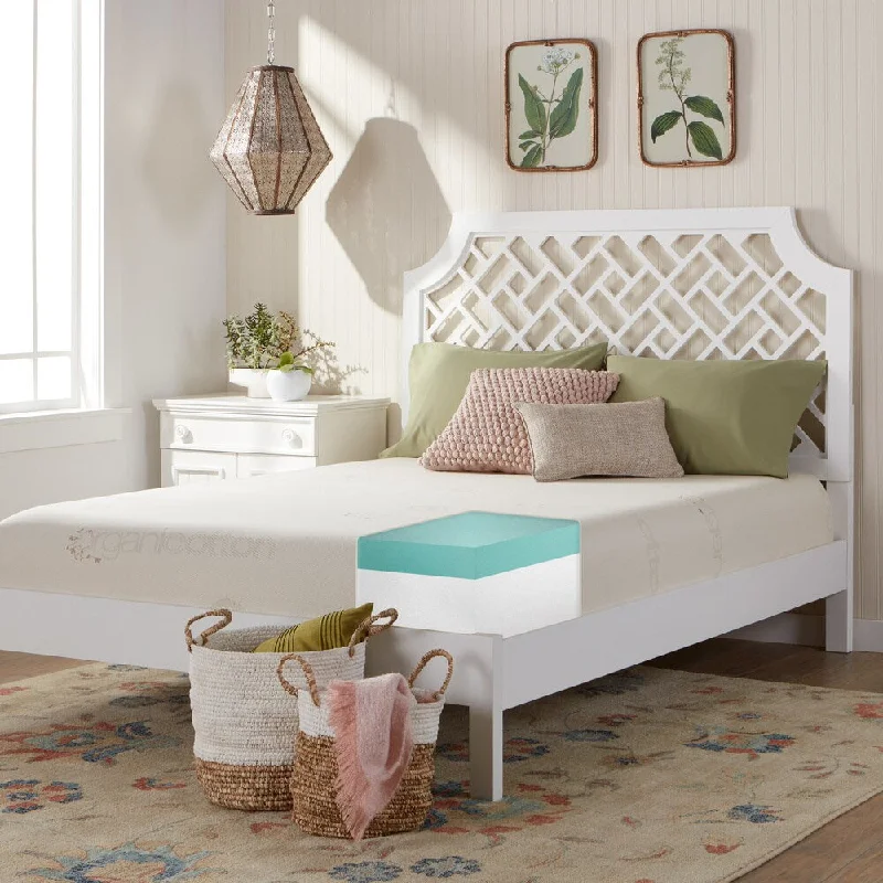 Polyester - foam mattresses for budget - friendly optionsComfort Dreams Cotton 10-inch Twin-size Memory Foam Mattress - White Polyester - foam mattresses for budget - friendly optionsComfort Dreams Cotton 10-inch Twin-size Memory Foam Mattress - White