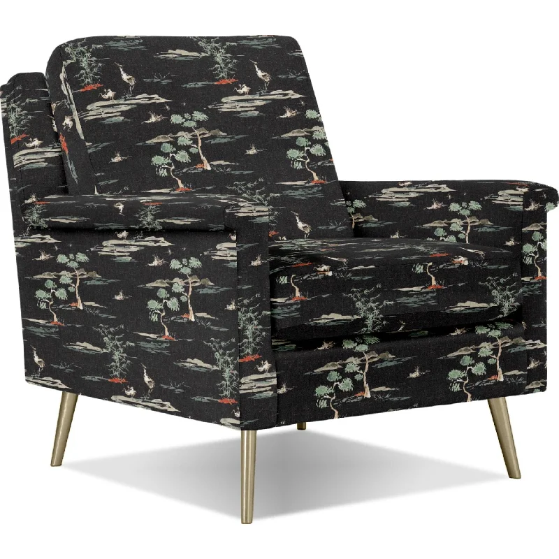 Natural latex and organic cotton blend mattressesDacey Accent Chair - Black