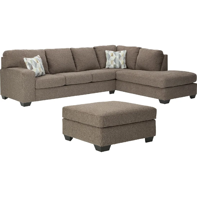 Bamboo - charcoal infused mattresses for odor absorptionDalhart 3 Piece Sectional - Hickory Bamboo - charcoal infused mattresses for odor absorptionDalhart 3 Piece Sectional - Hickory