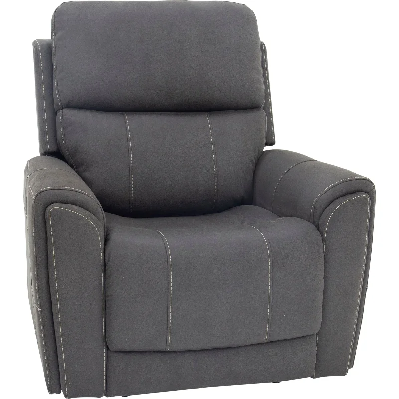 Queen - size mattresses for couples and standard bedroomsDamon Power Recliner - Stonewash Gunmetal Queen - size mattresses for couples and standard bedroomsDamon Power Recliner - Stonewash Gunmetal