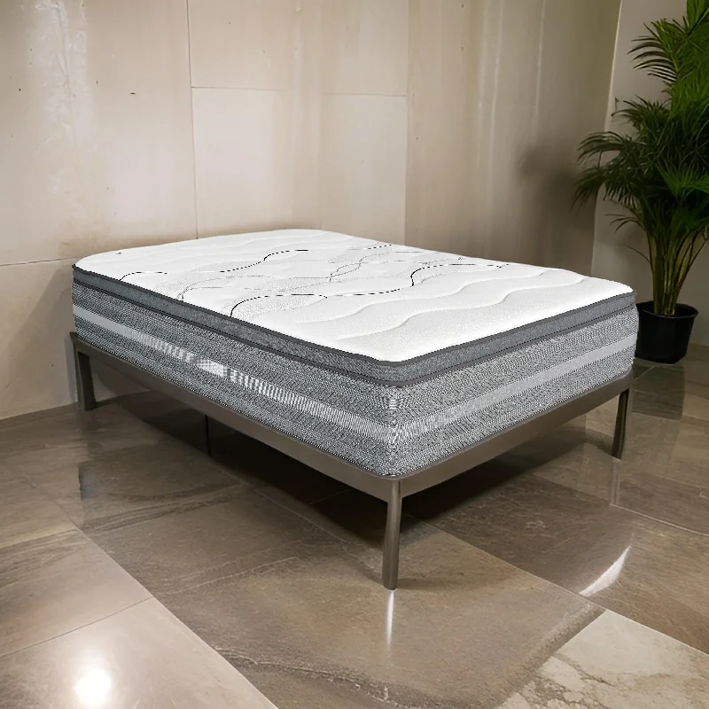 Queen - size mattresses for couples and standard bedroomsDani 14 Inch California King Mattress, Pocket Coil Hybrid, Foam Layers Queen - size mattresses for couples and standard bedroomsDani 14 Inch California King Mattress, Pocket Coil Hybrid, Foam Layers
