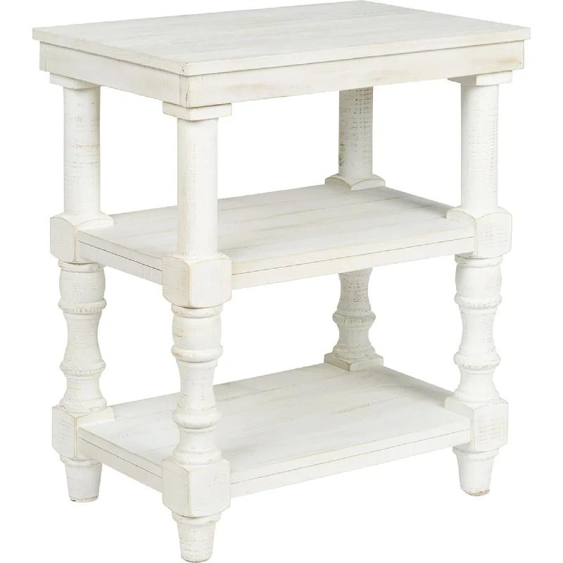 Wool - filled mattresses for natural insulation and moisture - wickingDannerville Accent Table - Antique White Wool - filled mattresses for natural insulation and moisture - wickingDannerville Accent Table - Antique White