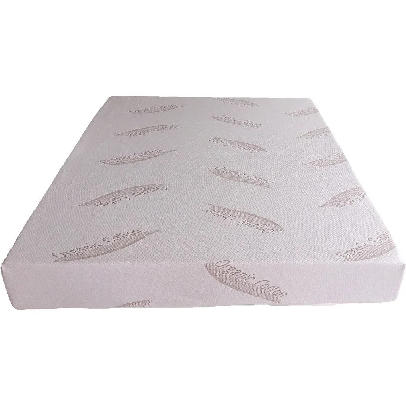 Natural latex and organic cotton blend mattressesDual Layered 6-inch King-size Memory Foam Mattress Natural latex and organic cotton blend mattressesDual Layered 6-inch King-size Memory Foam Mattress