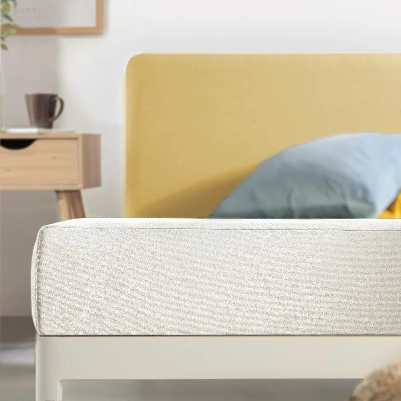 Bamboo - charcoal infused mattresses for odor absorptionFull Mattress 6 inch Bed-In-A-Box, Green Tea Memory Foam White Bamboo - charcoal infused mattresses for odor absorptionFull Mattress 6 inch Bed-In-A-Box, Green Tea Memory Foam White