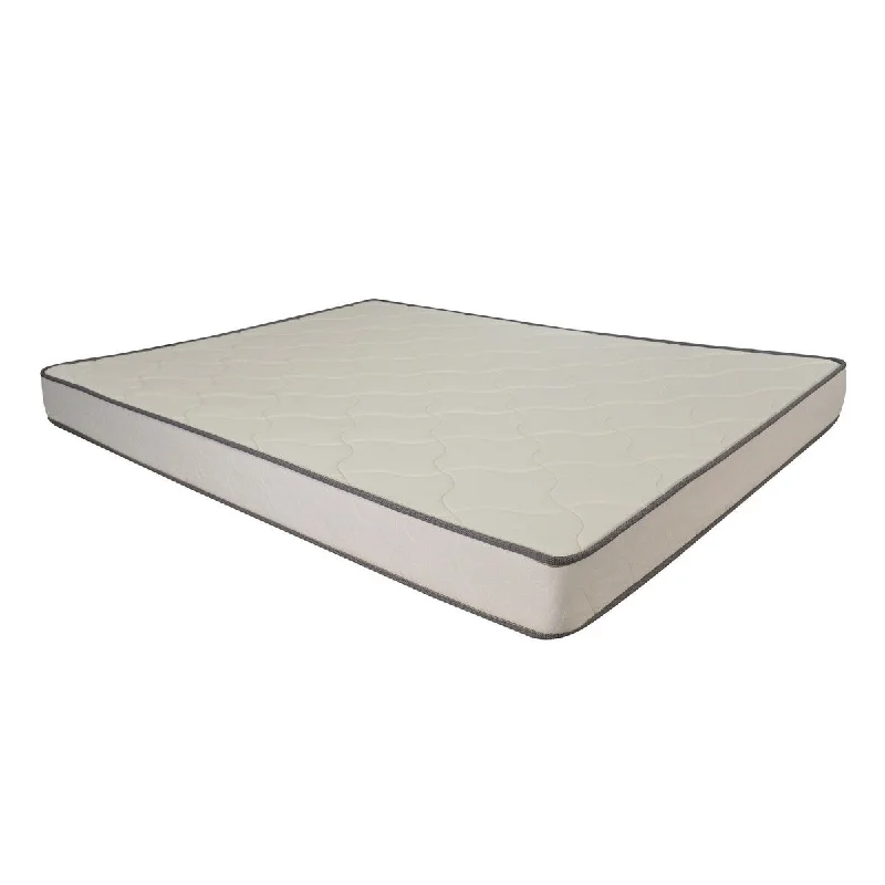 Innerspring mattresses with coil counts for supportGem 6 Inch Full Mattress, Premium PU Foam, Pocket Coils, Tricot Fabric Innerspring mattresses with coil counts for supportGem 6 Inch Full Mattress, Premium PU Foam, Pocket Coils, Tricot Fabric