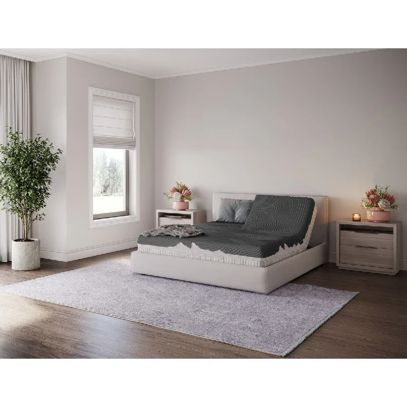 Natural latex and organic cotton blend mattressesGoodVibeSleep Soothe Flex Head Mattress and Adjustable Base Comfort Ensemble Natural latex and organic cotton blend mattressesGoodVibeSleep Soothe Flex Head Mattress and Adjustable Base Comfort Ensemble