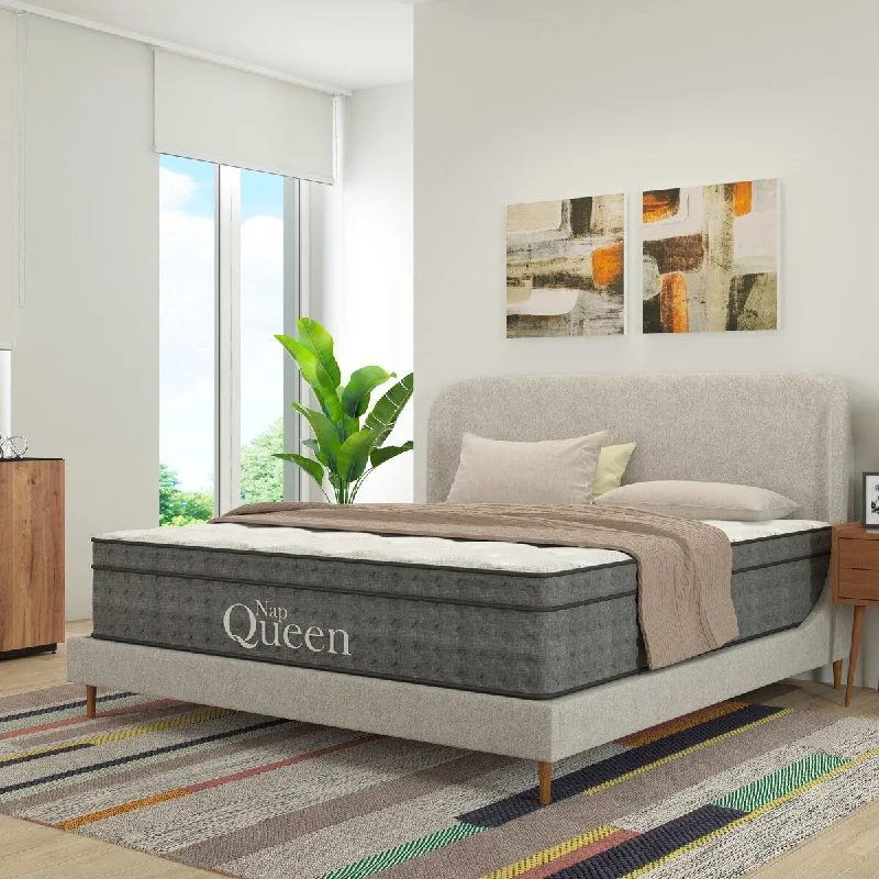 Organic cotton mattresses for a chemical - free sleep surfaceNap Queen Victoria Cool Gel Hybrid Mattress,Twin Organic cotton mattresses for a chemical - free sleep surfaceNap Queen Victoria Cool Gel Hybrid Mattress,Twin