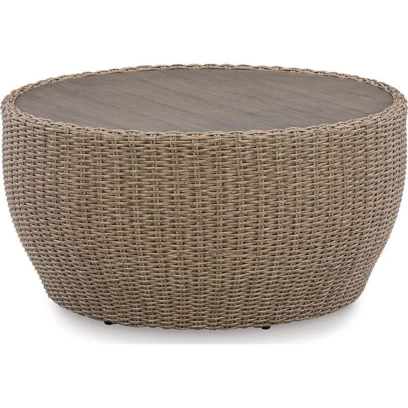 Wool - filled mattresses for natural insulation and moisture - wickingDANSON Outdoor Coffee Table - Beige Wool - filled mattresses for natural insulation and moisture - wickingDANSON Outdoor Coffee Table - Beige