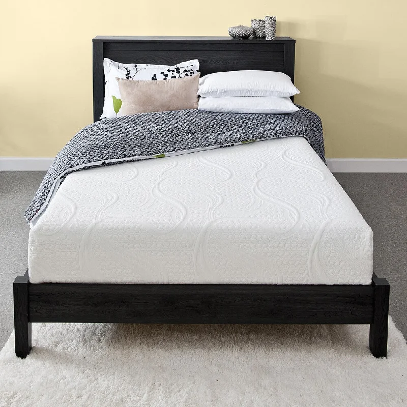 Gel - infused memory foam mattresses for cooler sleepPriage by Zinus Green Tea/Charcoal 8 inch Memory Foam Mattress Gel - infused memory foam mattresses for cooler sleepPriage by Zinus Green Tea/Charcoal 8 inch Memory Foam Mattress