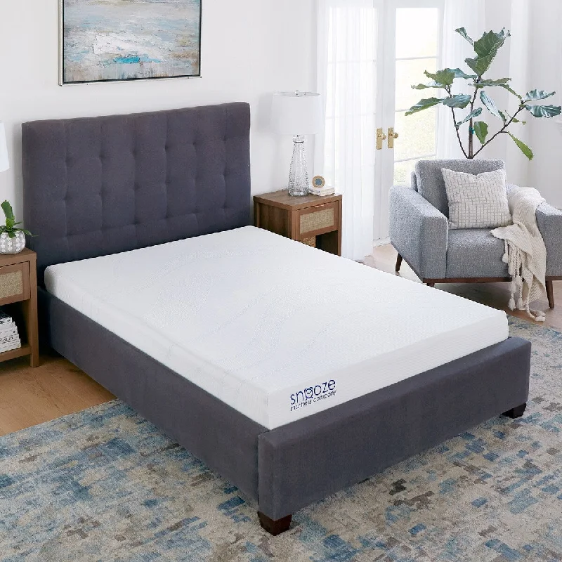 Wool - filled mattresses for natural insulation and moisture - wickingSnooze 6-Inch Dual Layer Support Memory Foam Mattress Wool - filled mattresses for natural insulation and moisture - wickingSnooze 6-Inch Dual Layer Support Memory Foam Mattress