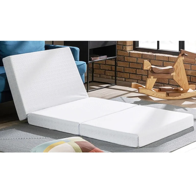 Organic cotton mattresses for a chemical - free sleep surfaceTwin Size Tri-Fold Folding Mattress Foam Topper Foldable Bed - 4" Inches Thick Organic cotton mattresses for a chemical - free sleep surfaceTwin Size Tri-Fold Folding Mattress Foam Topper Foldable Bed - 4" Inches Thick